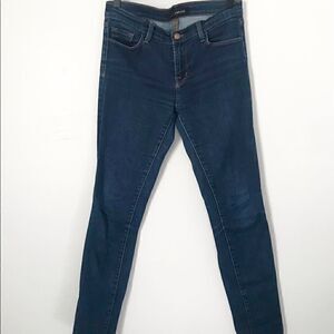J Brand dark wash skinny jeans